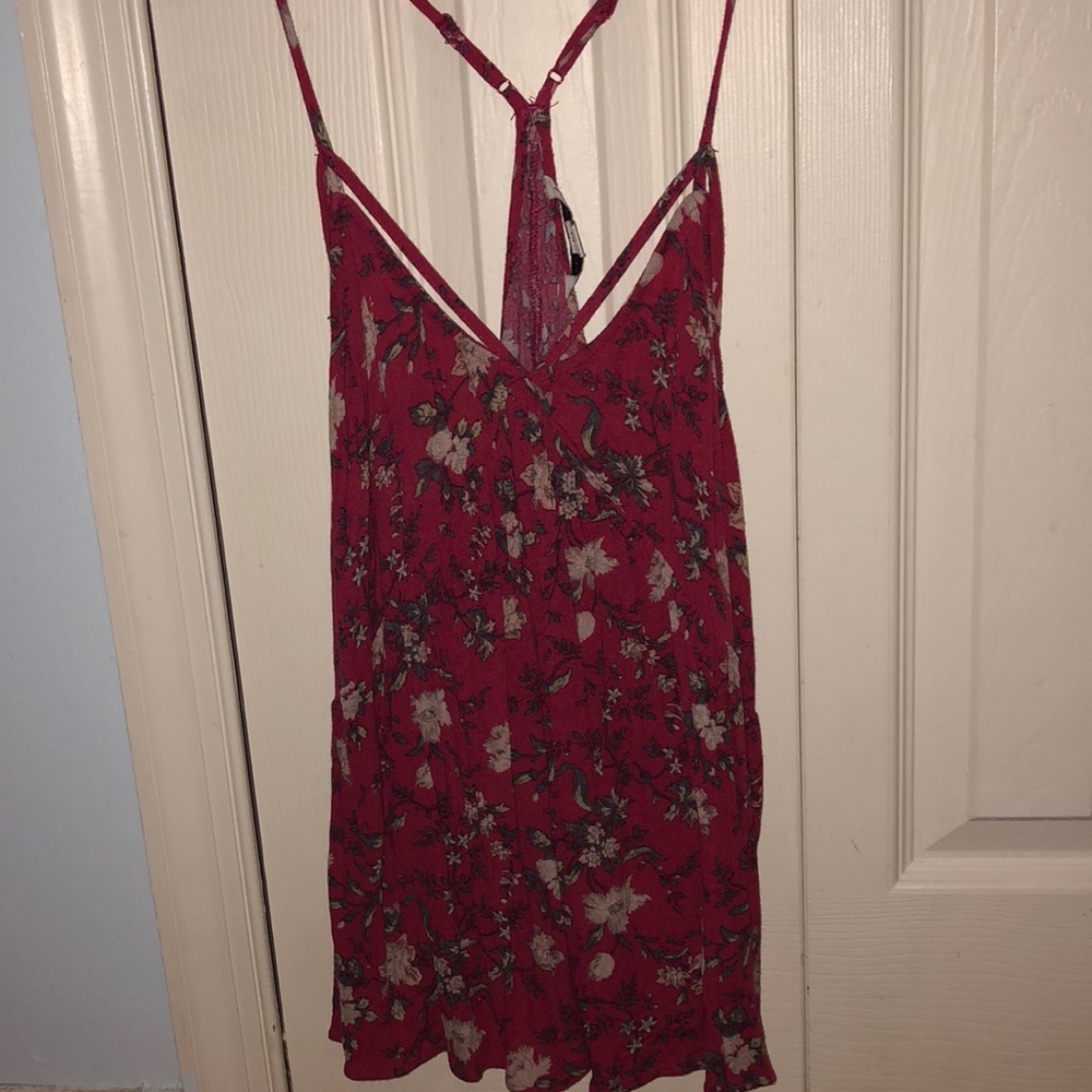 American eagle floral tank top
